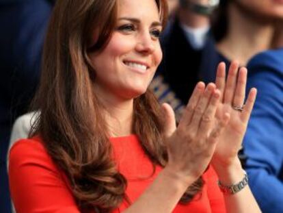 Kate Middleton, en Wimbledon.