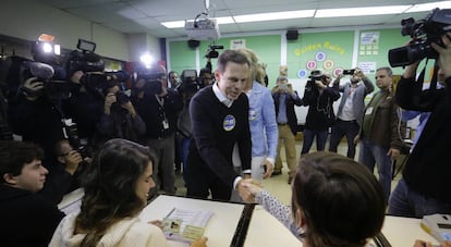 Prefeito eleito de S&atilde;o Paulo, Jo&atilde;o Doria (PSDB). 