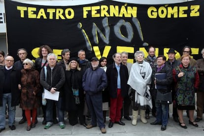 Presentaci&oacute;n de la Plataforma en Defensa de la Cultura, en Madrid. 