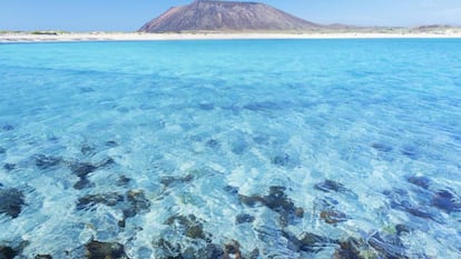 Lobos Island, off Fuerteventura, in the Canaries.