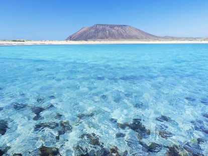 Lobos Island, off Fuerteventura, in the Canaries.