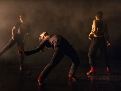 Una escena de la obra teatral 'Renacimiento', de La Tristura.