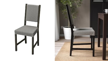 Con esta silla de Ikea para el comedor se pueden conseguir estancias acogedoras y estilosas. IKEA.