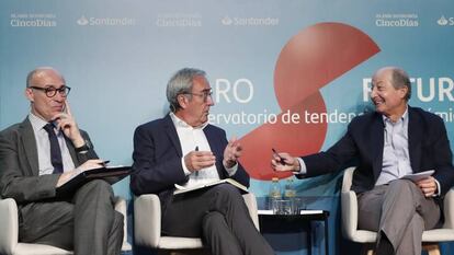 De izquierda a derecha: Jorge Onrubia, Francisco P&eacute;rez, Fernando Fern&aacute;ndez y Santiago Carb&oacute;.