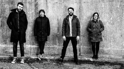 Imagen promocional del grupo Minor Victories