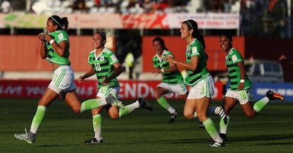Las mexicanas durante la Copa Mundial sub-20 en Papúa, Nueva Guinea