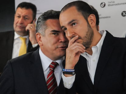 Alejandro Moreno y Marko Cortés