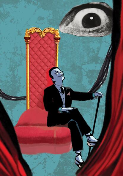 Imagen de 'La vida incombustible de Salvador Dalí' (Planeta Cómic), de Ian Gibson y Quique Palomo.