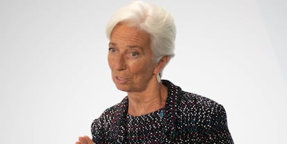 La presidenta del BCE, Christine Lagarde