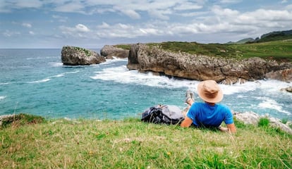 Un paisaje en el Camino del Norte.