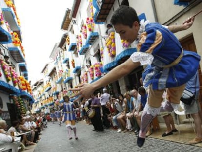 Uno de los torneros participantes en el Retaule de Morella.