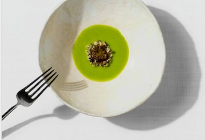 Ortiguilla en el restaurante Bardal.