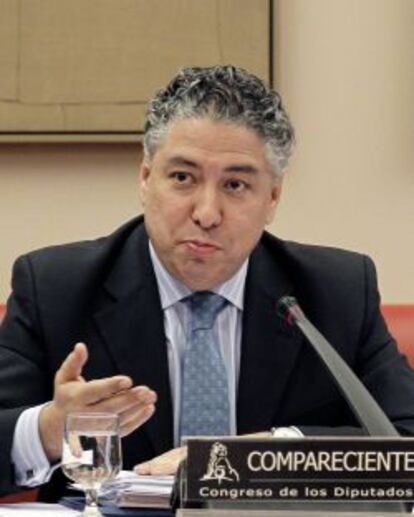 Tomás Burgos, secretario de Estado de Seguridad Social, en una comparecencia reciente en el Congreso de los Diputados.