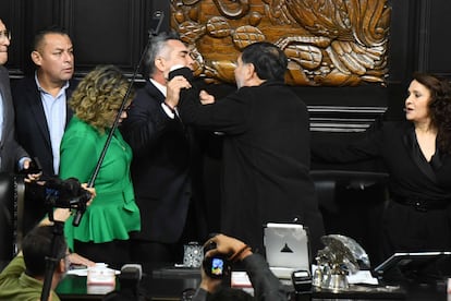 Alito Moreno contra Noroña: video