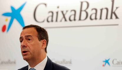 El consejero delegado de CaixaBank, Gonzalo Gortázar.