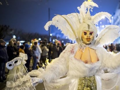 Imagen de los carnavales de Lucerna (Suiza).