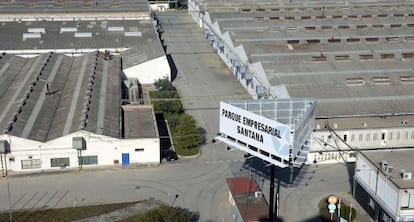 Vista aérea de las instalaciones de Santana en Linares.