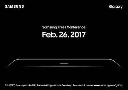 Invitacion Samsung MWC 2017