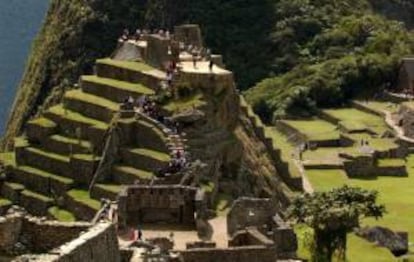 Vista panorámica de la ciudadela incaica de Machu Picchu. EFE/Archivo