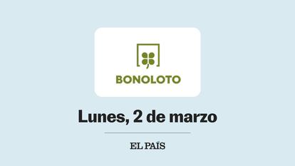 Sorteo de la Bonoloto lunes 2 de marzo 2026