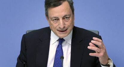 El presidente del BCE, Mario Draghi.