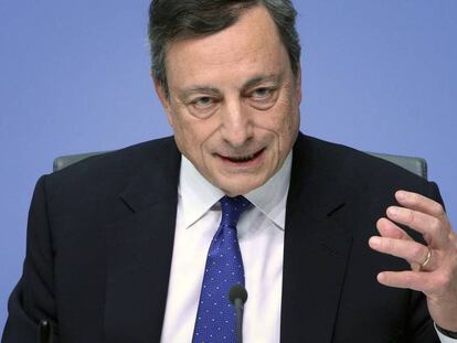 El presidente del BCE, Mario Draghi.