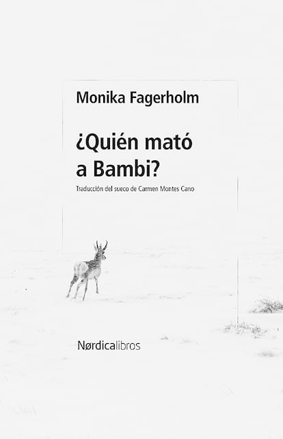 Portada de '¿Quién mató a Bambi?', de Monika Fagerholm