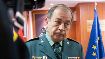 El general de la Guardia Civil Francisco Espinosa, presunto cabecilla de la trama desmantelada en el 'caso Mediador', en una imagen de 2020.