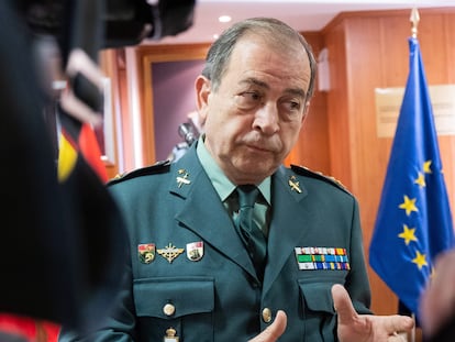 El general de la Guardia Civil Francisco Espinosa, presunto cabecilla de la trama desmantelada en el 'caso Mediador', en una imagen de 2020.