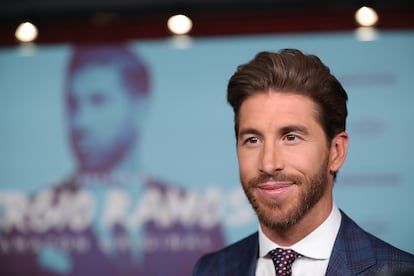 Sergio Ramos, en la presentación de su documental en Madrid, el pasado septiembre.