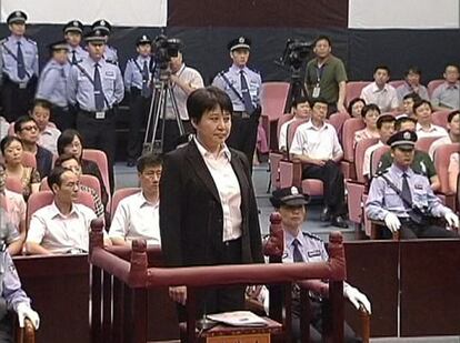 Ha concluido el juicio en China contra Gu Kailai, mujer del exdirigiente del partido comunista Bo Xilai por el asesinato de un británico