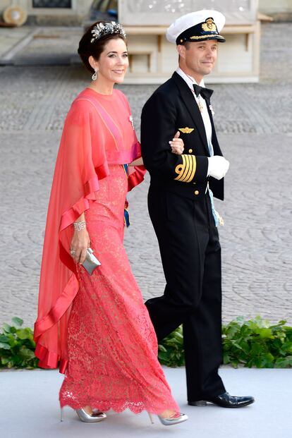 La princesa Mary y el príncipe Frederik de Dinamarca.