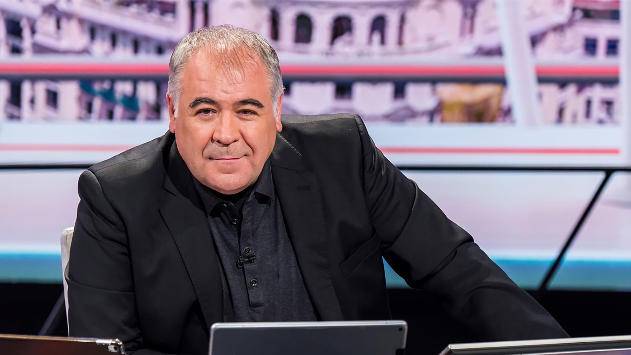 El periodista Antonio García Ferreras, director del la frenética tertulia 'Al rojo vivo', en La Sexta, perfecta muestra de la contemporaneidad del género. 