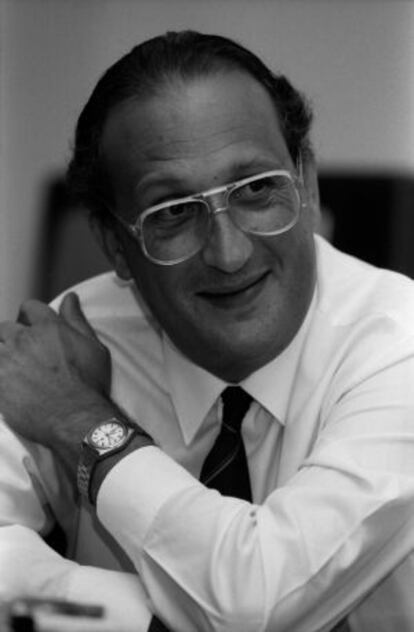 Rafael de la Cruz, en 1989.