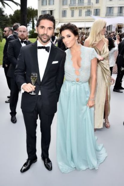 Eva Longoria y José Antonio Bastón.