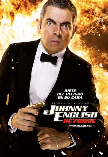 Cartel de Johnny English returns