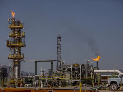 La refinería de Pemex en Tula, Hidalgo.