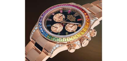 El primer Rainbow Rolex