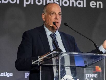 Javier Tebas, presidente de LaLiga.