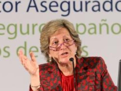 Pilar González de Frutos, presidenta de Unespa