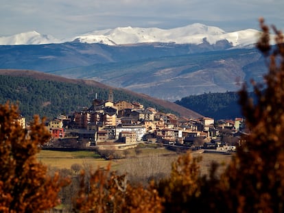 Vista del pueblo de Bellver de Cerdanya, en la Cerdaña.