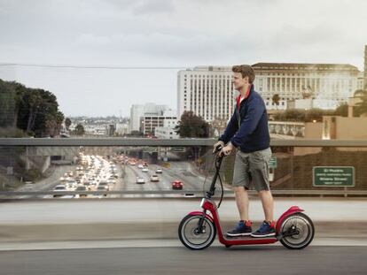 Prototipo de &#039;Mini Citysurfer&#039;, un monopat&iacute;n el&eacute;ctrico de BMW.