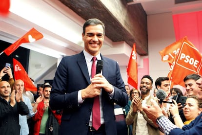 PSOE leader Pedro Sánchez.