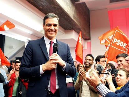 PSOE leader Pedro Sánchez.