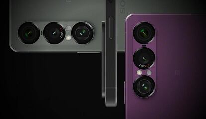 Trasera del nuevo teléfono Sony Xperia 1 VII