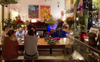 Restaurante ConTenedor, en el barrio sevillano de La Macarena. 