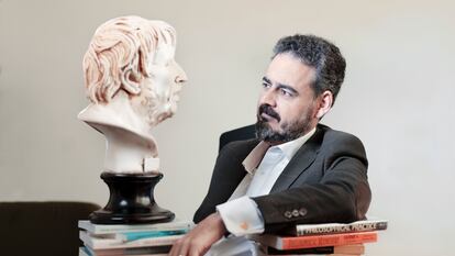 José Barrientos-Rastrojo, in his office at the University of Seville.