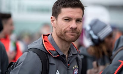 Xabi Alonso, cuando era futbolista del Bayern.