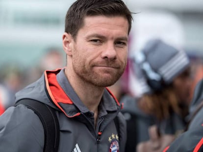 Xabi Alonso, cuando era futbolista del Bayern.