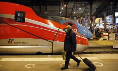 Locomotora de Trenitalia.